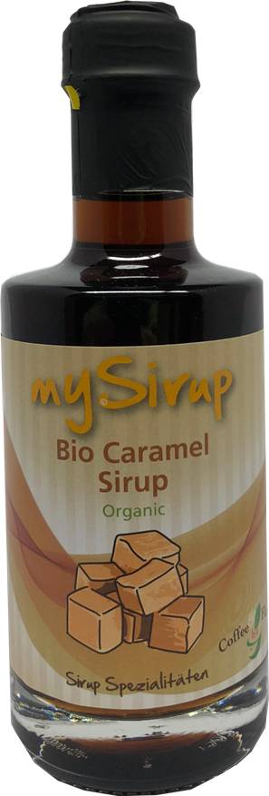 Bio Caramel 200 ml Design Flasche