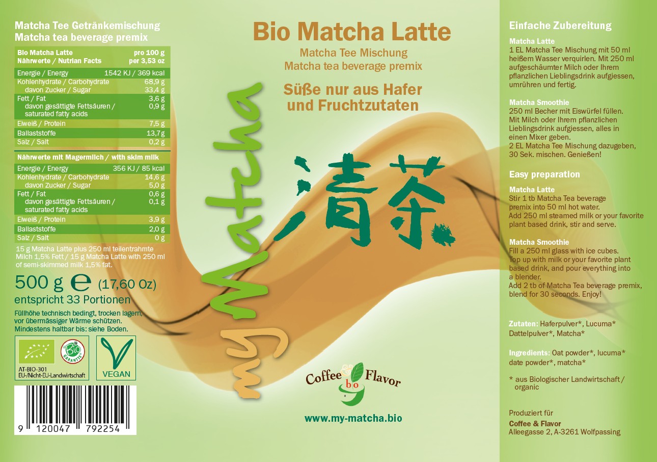 Etikett-Matcha-ohne-Zucker