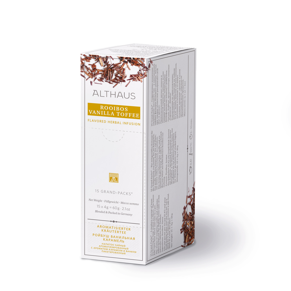 Rooibush Vanilla Toffee Grand Pack Kannenportion