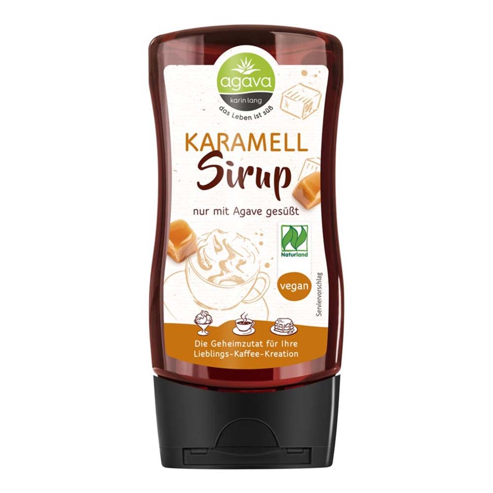 Caramel Agave Sirup Bio