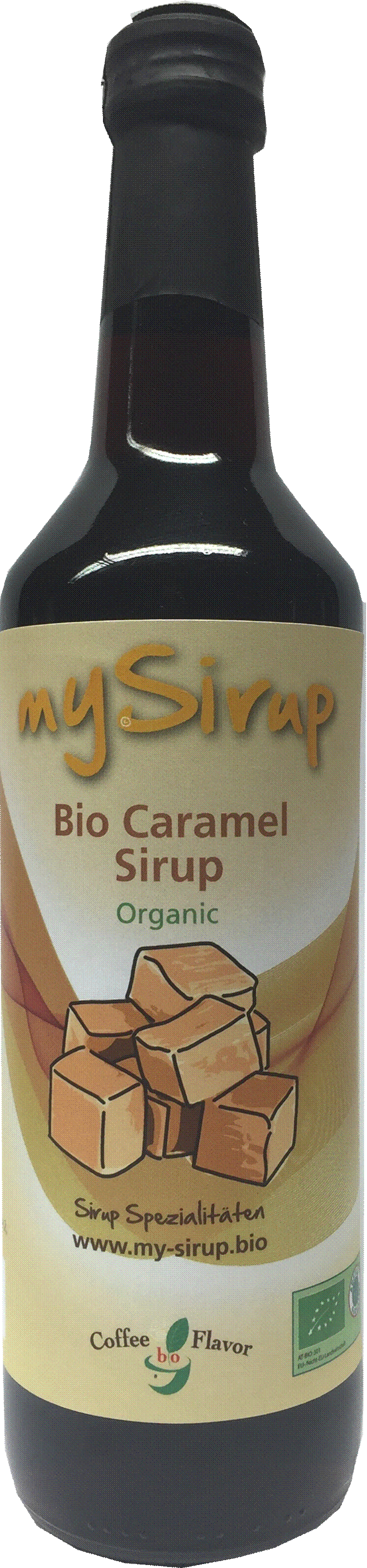 Bio Caramel Sirup 500 ml Flasche
