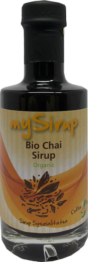 Bio Chai Sirup 20cl Design Flasche