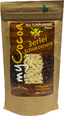 MyCocoa Bio Schokodrops Snackpack