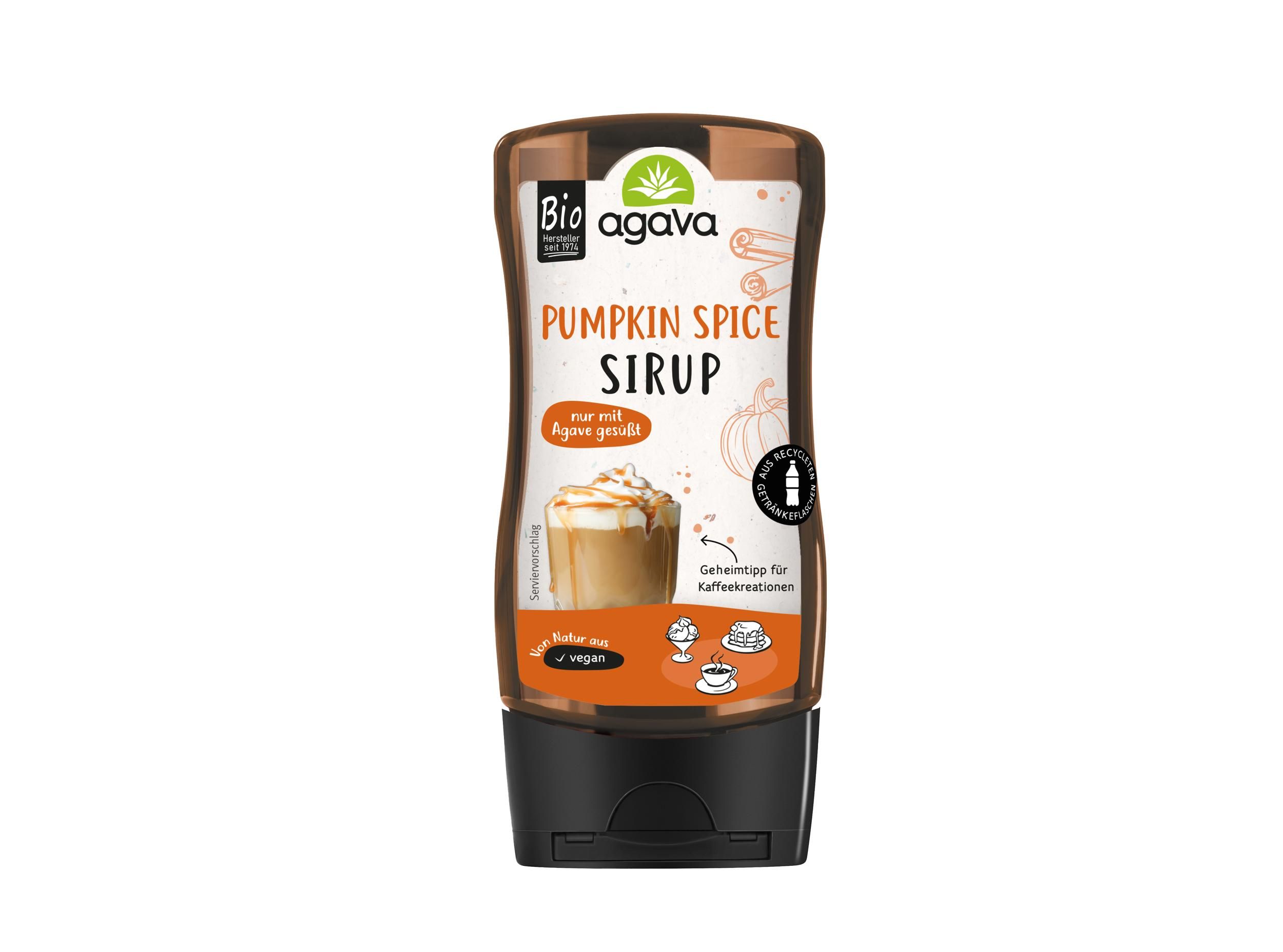 Pumpkin Spice Agave Sirup Bio