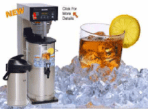 Bunn Iced Tea Machine TU3A mit TD 4 Dispenser